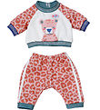 Baby Born Doll Clothes - Jungle jogging set - 36 cm