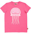 ANIMAL T-shirt - AnimalGrowl - Bright Pink Aquarius