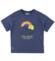 Lacoste T-shirt - Violet w. Print