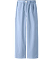LMTD Hosen - NlfHelles - Popeline - Heather/White Steinkraut