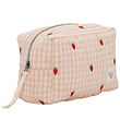 Flöss Toiletry Bag - Dolly - Pink Berry Gingham