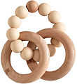 Jack o Juno Teether - Beech/Silicone - Bubble - Milk