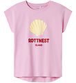 Name It Stuttermabolur - NkfViolet - Bleikt Frosting/Rottnest