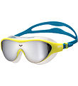 Arena Swim Goggles - The One Junior - Silver/Soft Green/Blue Cos