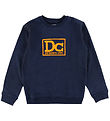 DC Sweatshirt - Tribute - Dress Blue w. Orange