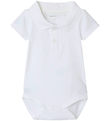 Name It Polo Bodysuit s/s - NbmHolger - Bright White