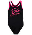 EA7 Badeanzug - Schwarz/Pink