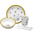 Petit Jour Paris Dinner Set - 5 Parts - Melamine - Cherry