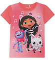 Minymo T-shirt - Gabby's Dollhouse - Calypso Coral