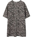 LMTD Kleid - NlfZebra - Pink Marshmallow/Raven Zebra