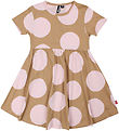 Danefæ Jurk - Lollipop - Light Rose/Beige BIG Dots