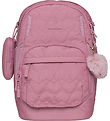 Beckmann Schulranzen - Sport Air - 30 L - Gepolstert Heart - Ros