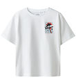 Name It Stuttermabolur - NkmVelix - Bright White/takmarkalaust