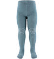 GoBabyGo Strumpbyxor m. Halkskydd - Bambu - Dusty Blue