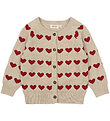 Petit Piao Cardigan - Knitted - Heart