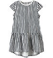 Name It Dress - NmfVigga - Bright White/Dark Sapphire