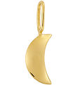 Design Letters Pendant - Darling - Moon - 18k Gold Plated