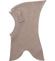 Racing Kids Balaclava - Single Layer - Stone w. Bow