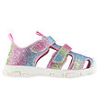 Sandales Hummel - Velcro Infant - Blanc/Multicolore Brillant