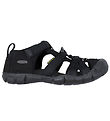 KEEN Sandalar - Seacamp II CNX Y - Svart/Grátt