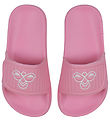 Hummel Flip Flops - Pool Slide Jr - Prism Pink