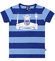 Danefæ T-paita - Danesigurd - Skipper Blue/Waterblue Eating