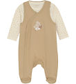 Fixoni Romper w. Bodysuit l/s - Sesame