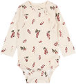 Petit Piao Bodysuit l/s - Berry