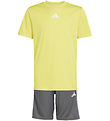 adidas Performance Shorts Set - J TR-ES 3S - Pursul/White