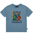 LEGO® Wear Ninjago T-shirt - LwTaffy - Dusty Blue