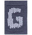 Smallstuff Knitted Letter - G - Blue Alphabet