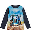 Minymo Blouse - Blue Nights w. Print