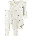 Name It Bodysuit l/ä - NmfFilly - Cloud Dansare m. Citroner/Blom