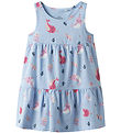 Name It Kleid - NmfVigga - Chambray Blue m. Wale