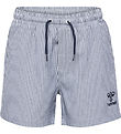 Hummel Badeshorts - hmlSURFO - Navy Blazer/Bright White