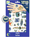 Djeco Tattoos - Nachtreflexionen - 50+ Tattoos