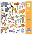 Djeco Stickers - 160 pcs - Kenya