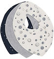 Pippi Babylätzchen - Spitz - 3er-Pack - Dark Navy