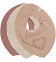 Pippi Babylätzchen - Spitz - 3er-Pack - Burlwood