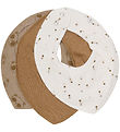 Bavoir Bandana Pippi - Pointu - 3 Pack - Marshmallow White