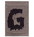 Smallstuff Knitted Letter - G - Natural Alphabet