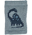 Smallstuff Knitted Flag - Dinosaur - Blue