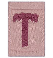 Smallstuff Knitted Letter - T - Pink Alphabet