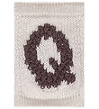 Smallstuff Knitted Letter - Q - Natural Alphabet