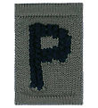 Smallstuff Stickat Buchstabe - P - Blaues Alphabet