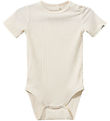 Sofie Schnoor Bodysuit s/s - Rib - Off White