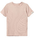 Sofie Schnoor T-shirt - Rib - PiperSK - Light Rose
