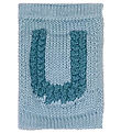 Smallstuff Knitted Letter - U - Blue Alphabet