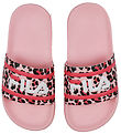 Fila Flip Flops - Morro Bay P - Pink-a-boo/Leopard