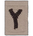 Smallstuff Knitted Letter - Y - Natural Alphabet